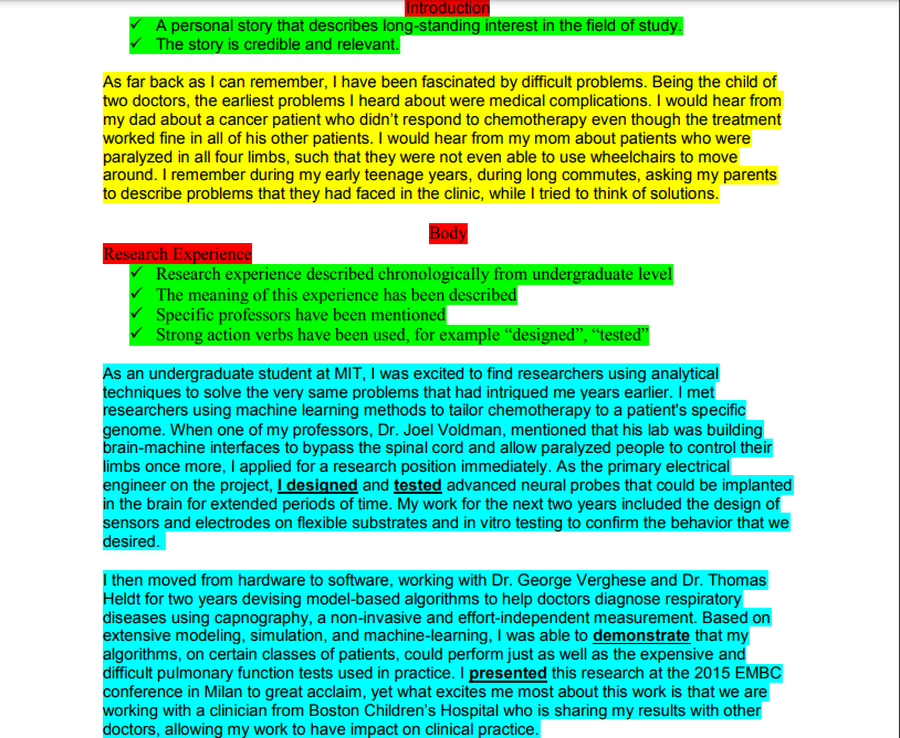 This is 1 of 4 of step by step analysis of the SOP.