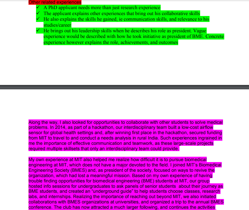 This is 2 of 4 of step by step analysis of the SOP.